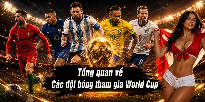 Tổng quan về Các đội bóng tham gia World Cup