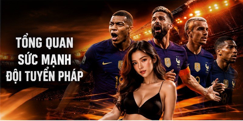 Tổng quan sức mạnh đội tuyển Pháp