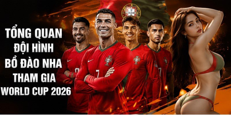Tổng quan đội hình Bồ Đào Nha tham gia World Cup 2026