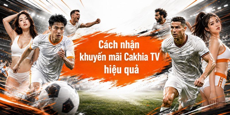 Cách nhận khuyến mãi Cakhia TV hiệu quả