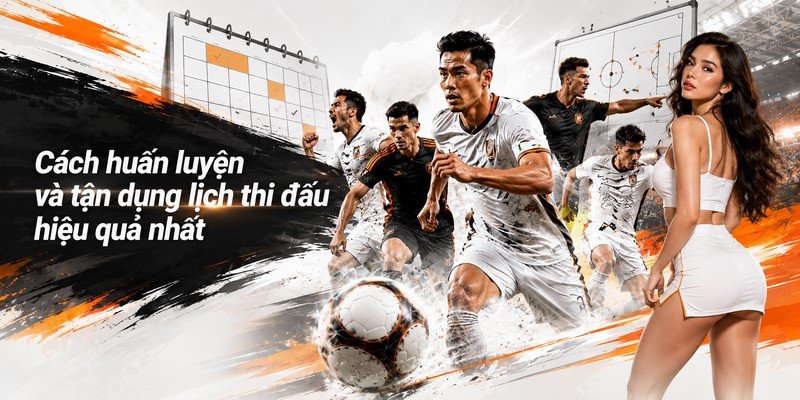 Cách huấn luyện và tận dụng lịch thi đấu hiệu quả nhất