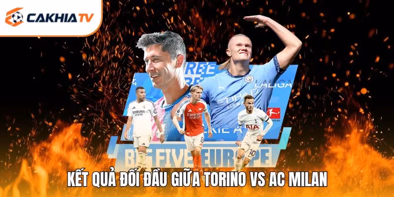 Kết quả đối đầu giữa Torino vs AC Milan